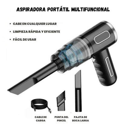 Aspiradora Portátil Multifuncional Vehículos, Aseo, Hogar, Tecnologia PurezaVital 